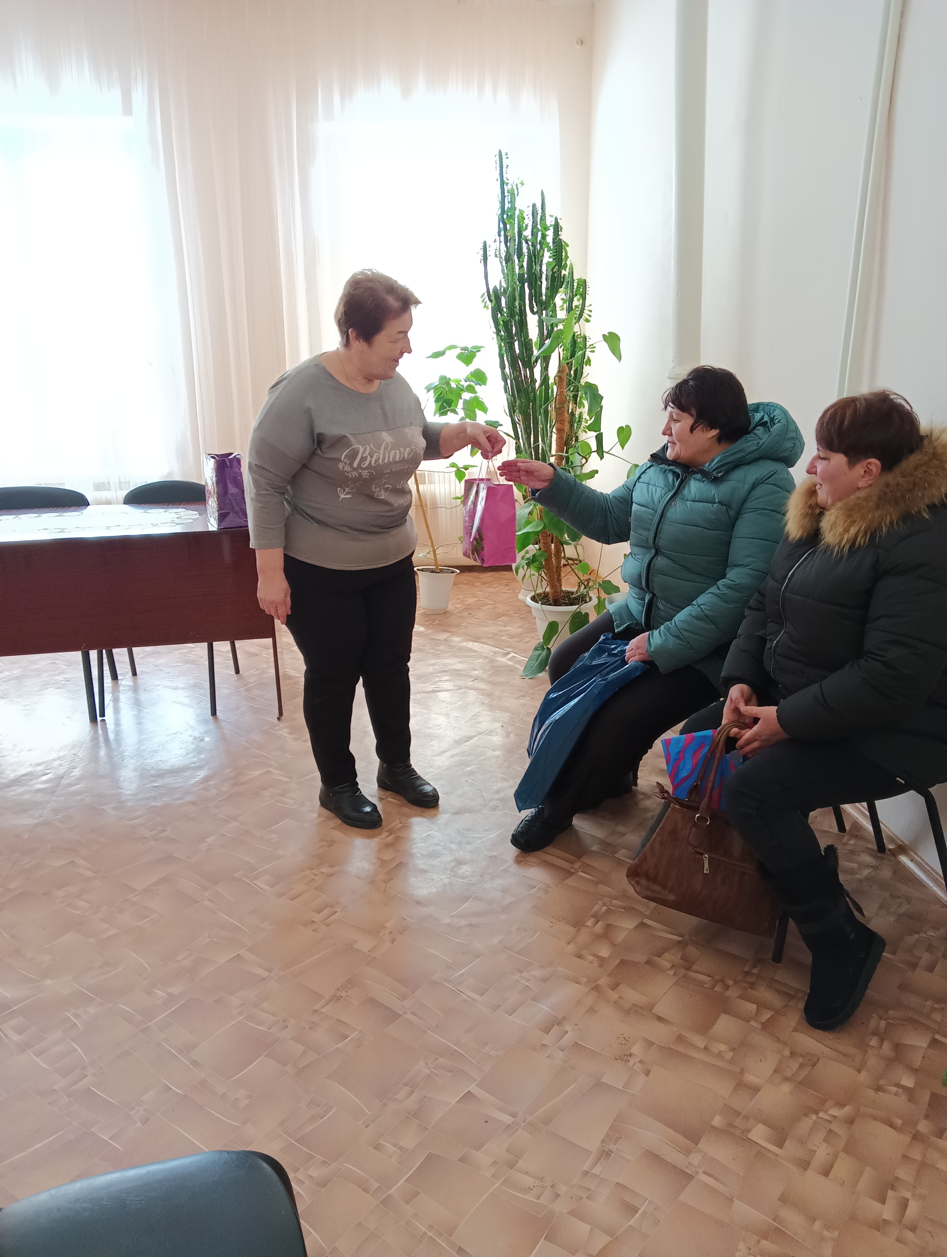 Поздравление с  Наступающим женским днем мобилизованных жён и матерей!!.