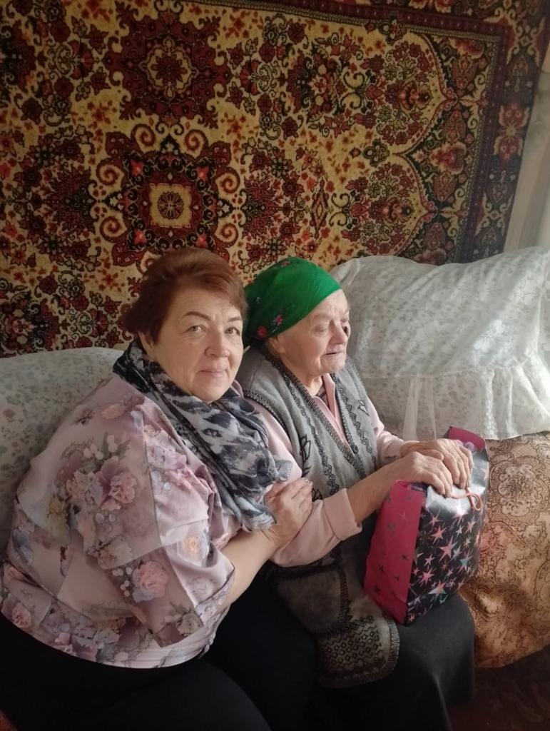 Юбилей 95-летие труженицы тыла Маслюк А.М..